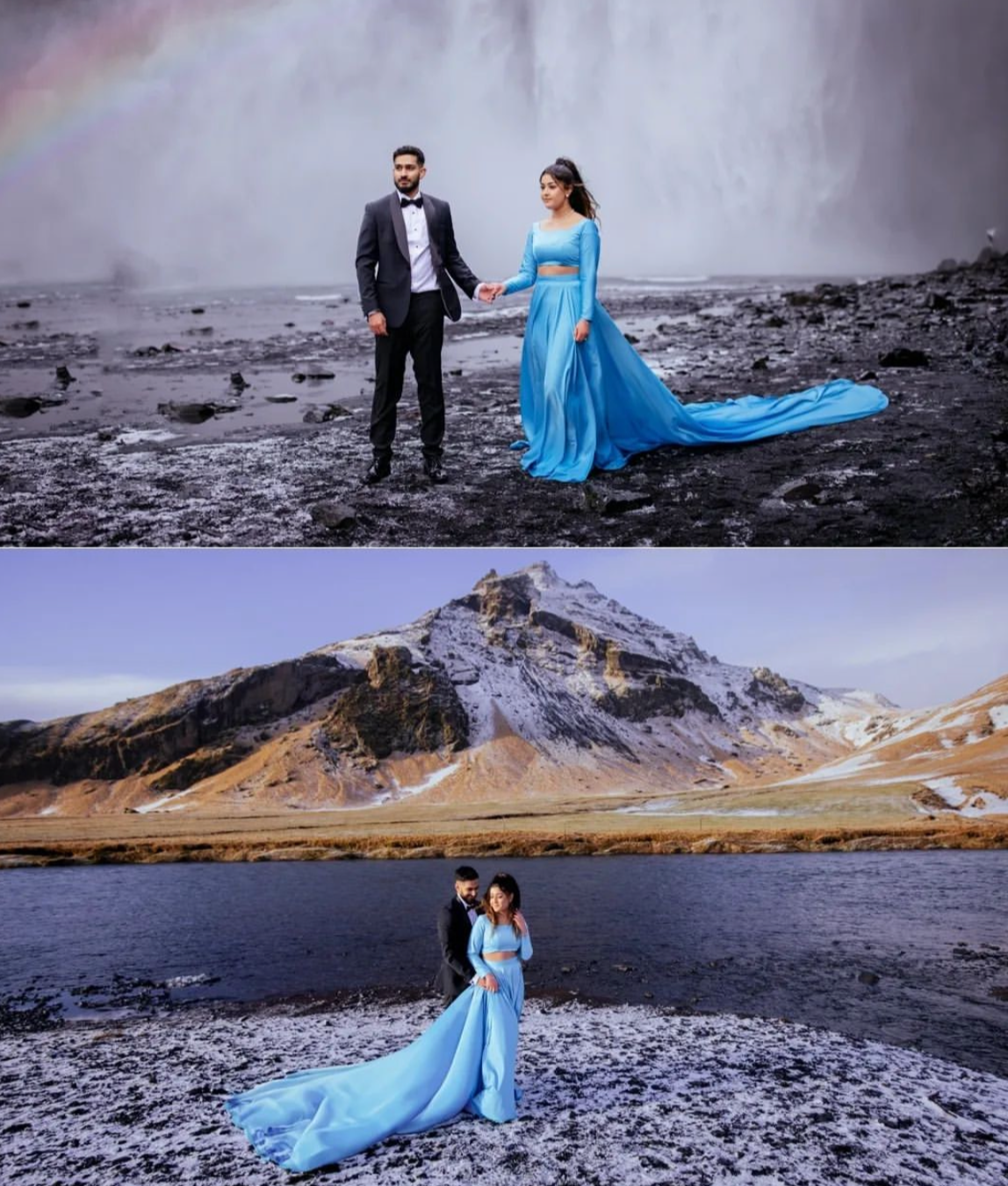 Blue Co-ord Set - Short Trail