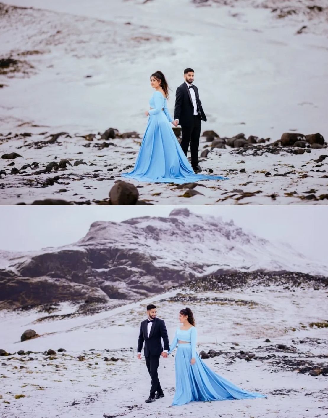 Blue Co-ord Set - Short Trail