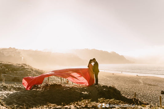 Red Long Sleeve Dress - Long Trail