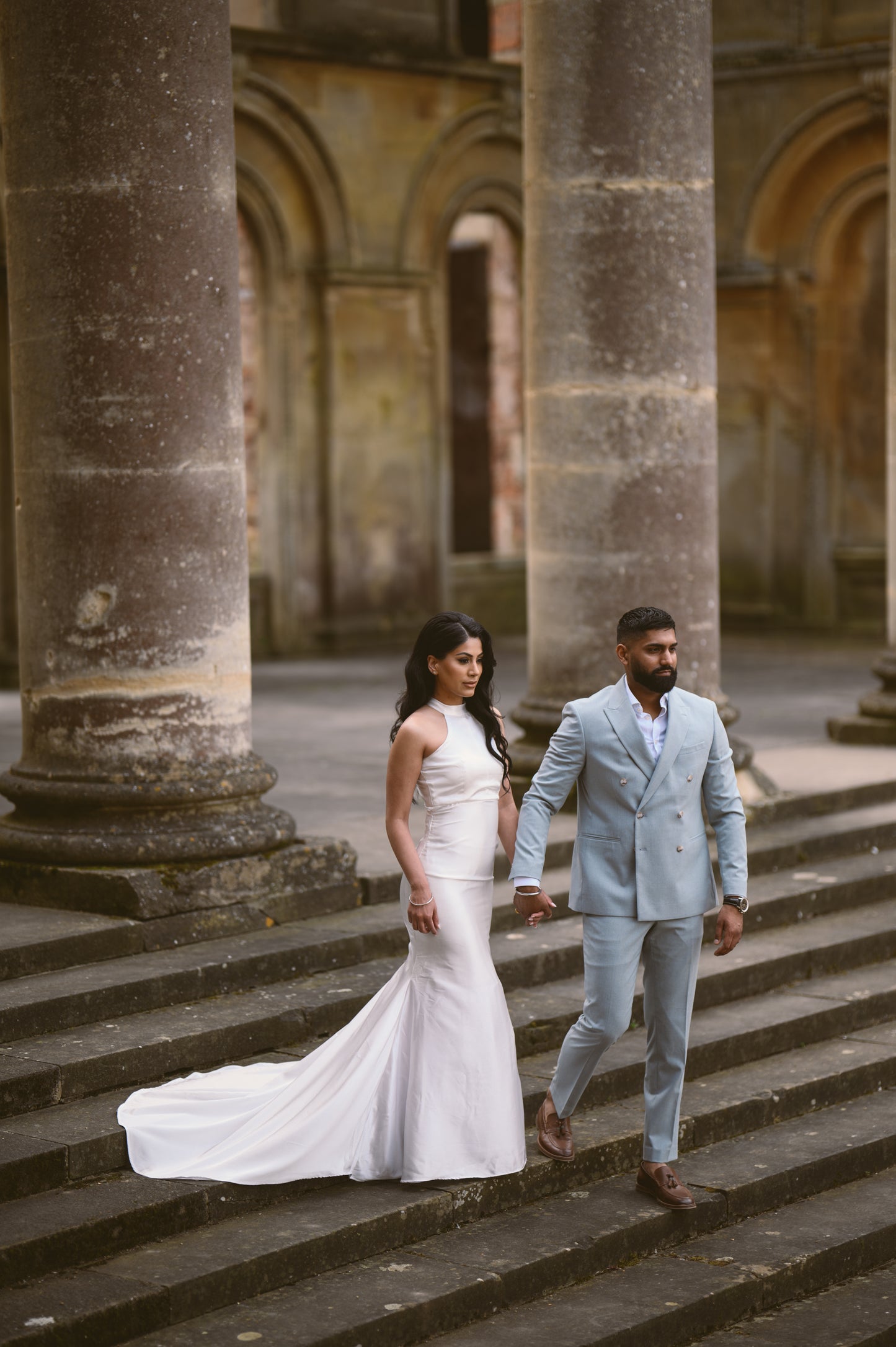White Bodycon Dress - Short Trail