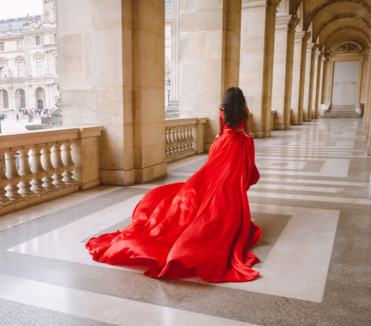 Red Co-ord Set - Long Trail