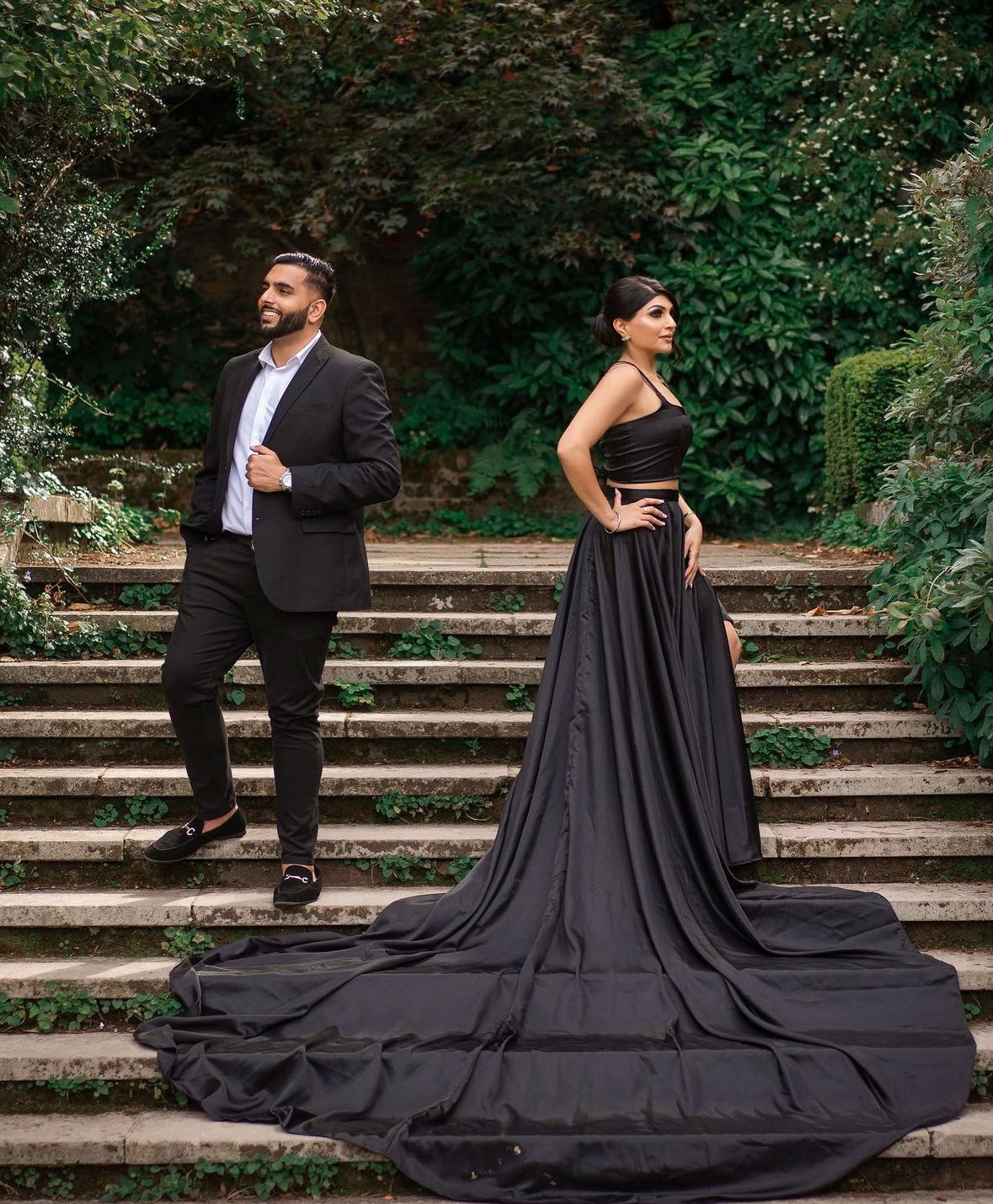 Black Co-ord Set - Medium Trail