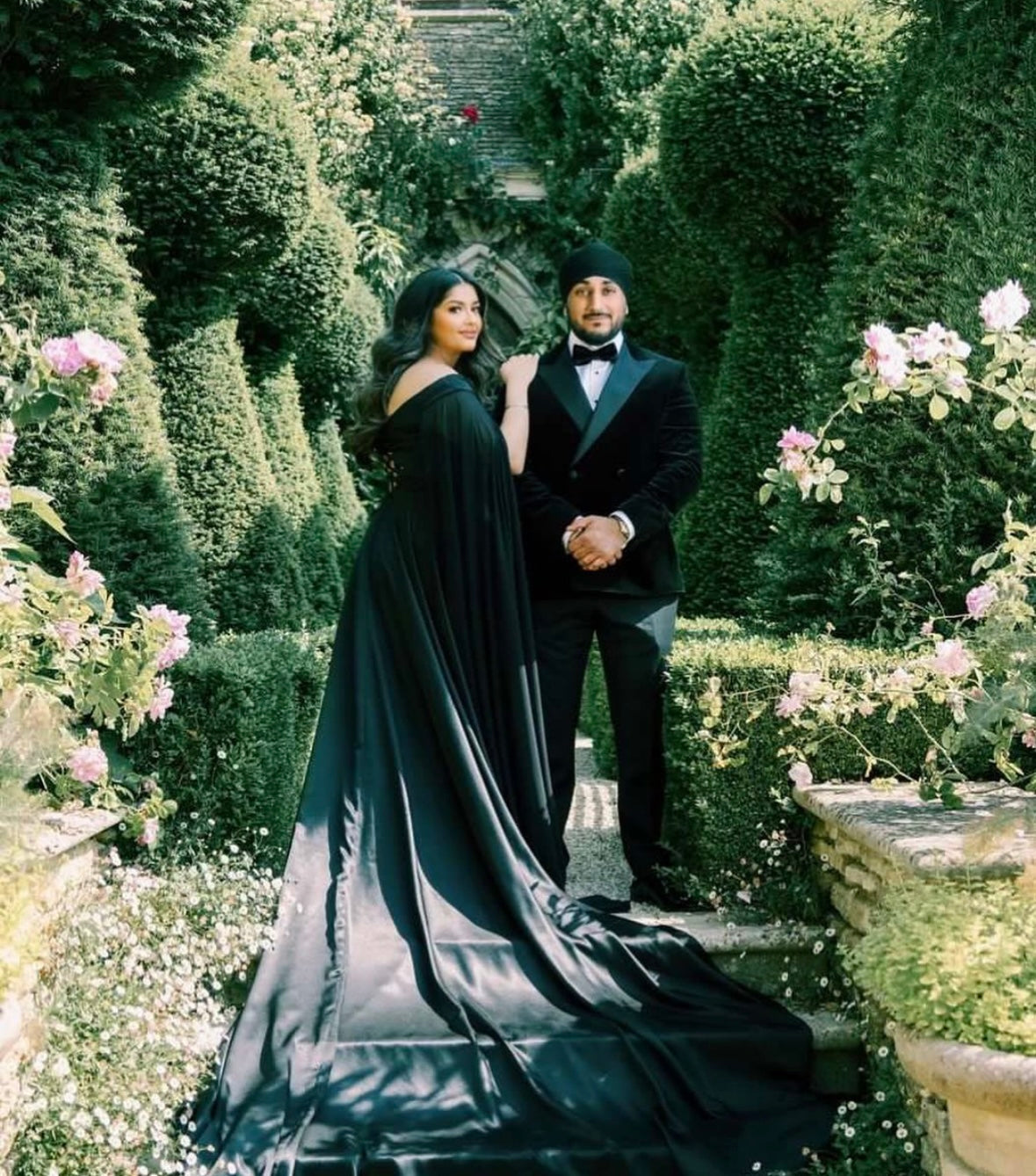 Black off shoulder Flying Dress