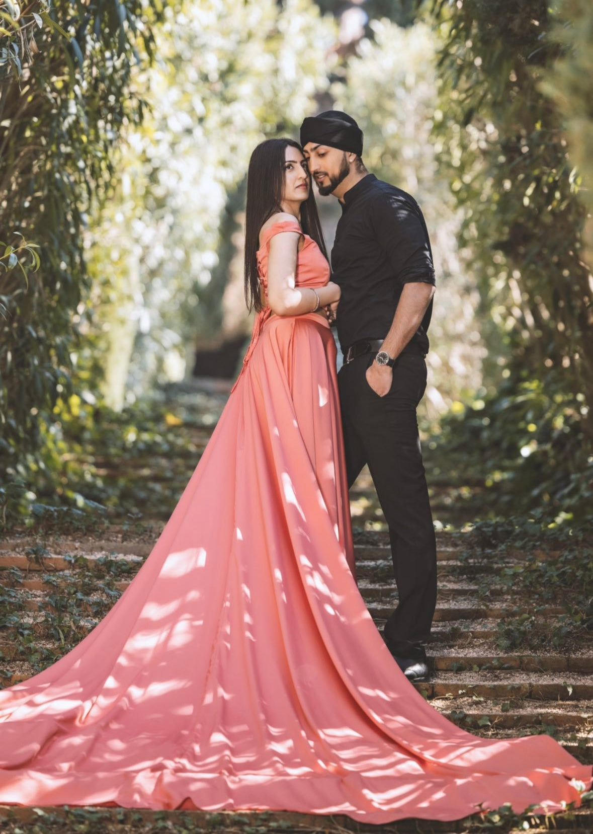 Coral off shoulder Flying Dress