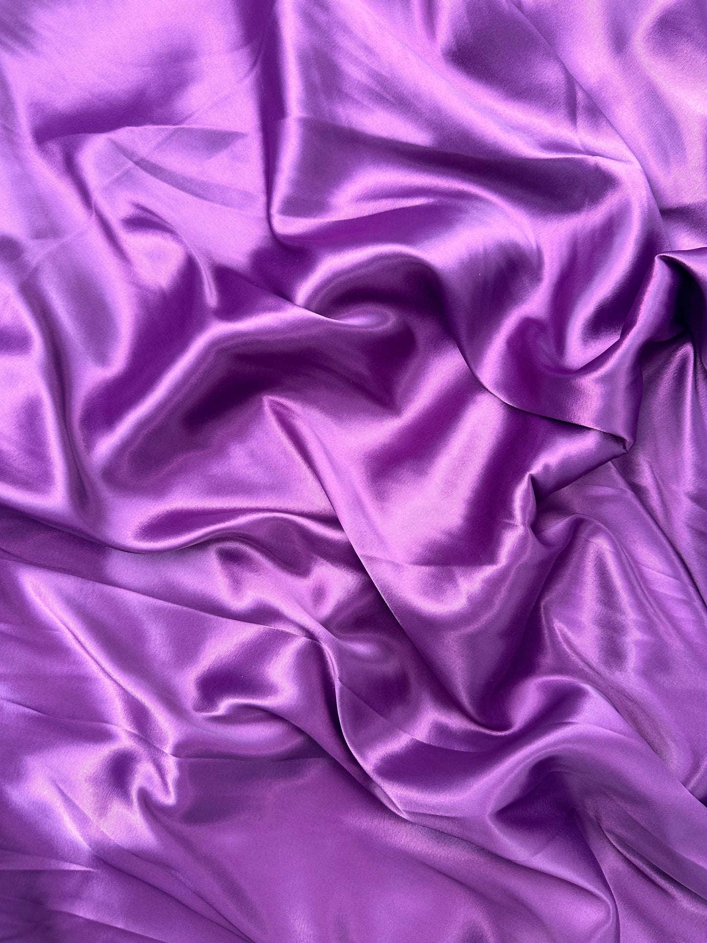 Purple Satin Dress