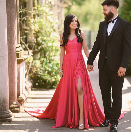 Fuchsia Pink Flying Dress- Medium Trail