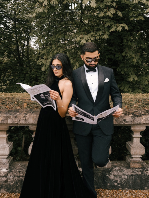 Black Velvet Gown