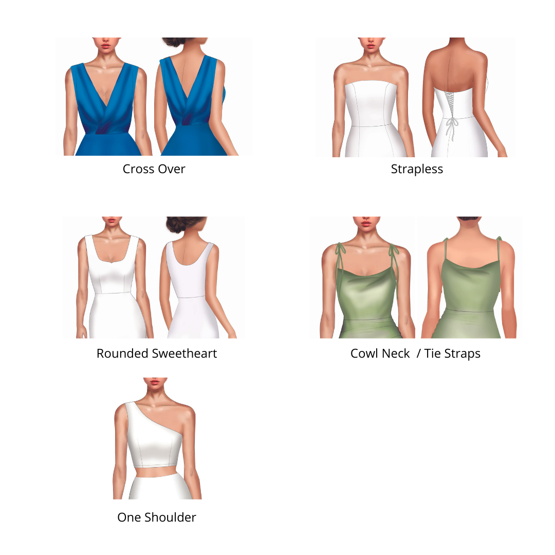 Classic Flying Dress with Detachable Trail