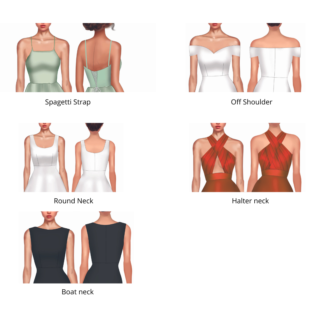 Classic Flying Dress with Detachable Trail