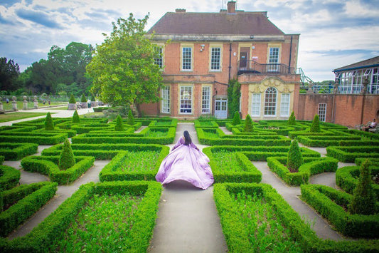 Lilac Cross Over Flying Dress - Long Trail