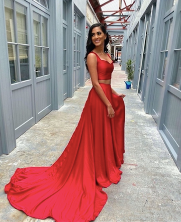 Flying Skirt & Top Co - ord Set