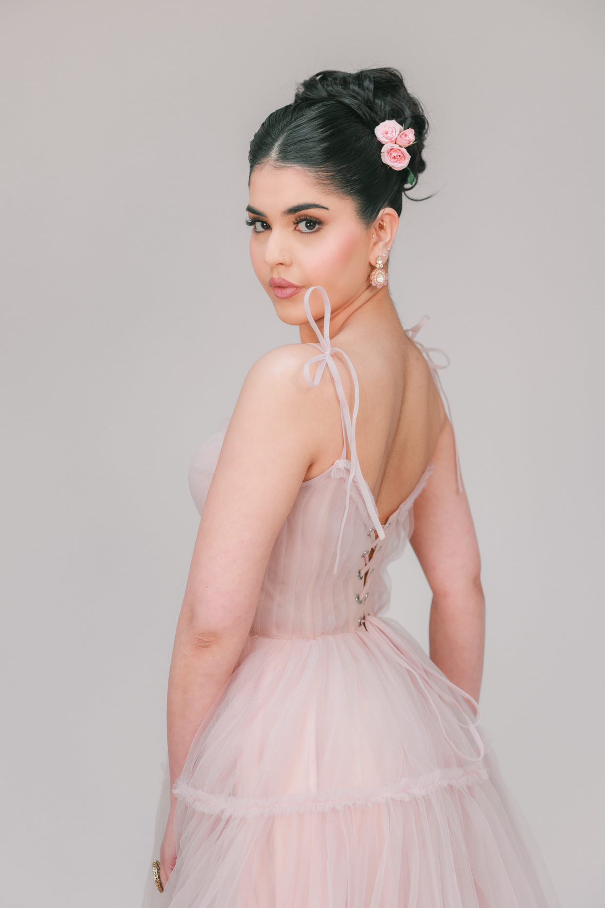 Pink Soft Tulle Dress