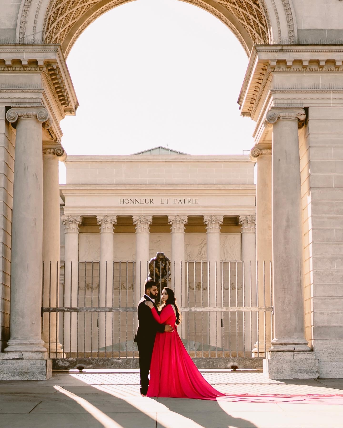 Red Long Sleeve Dress - Long Trail