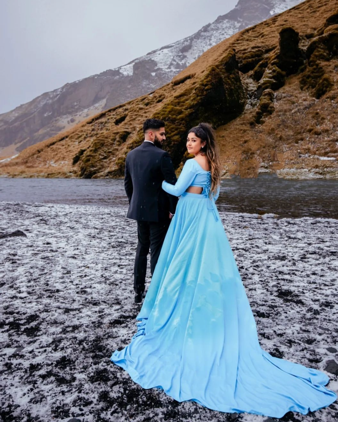 Blue Co-ord Set - Short Trail