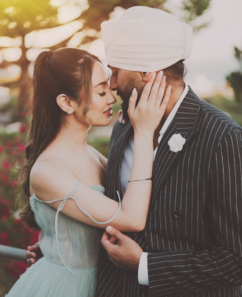 Blue Soft Tulle Dress