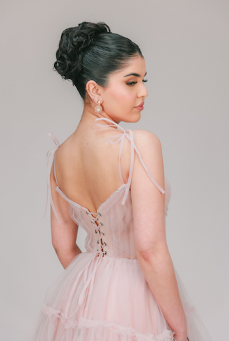 Pink Soft Tulle Dress