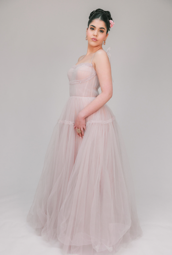 Pink Soft Tulle Dress